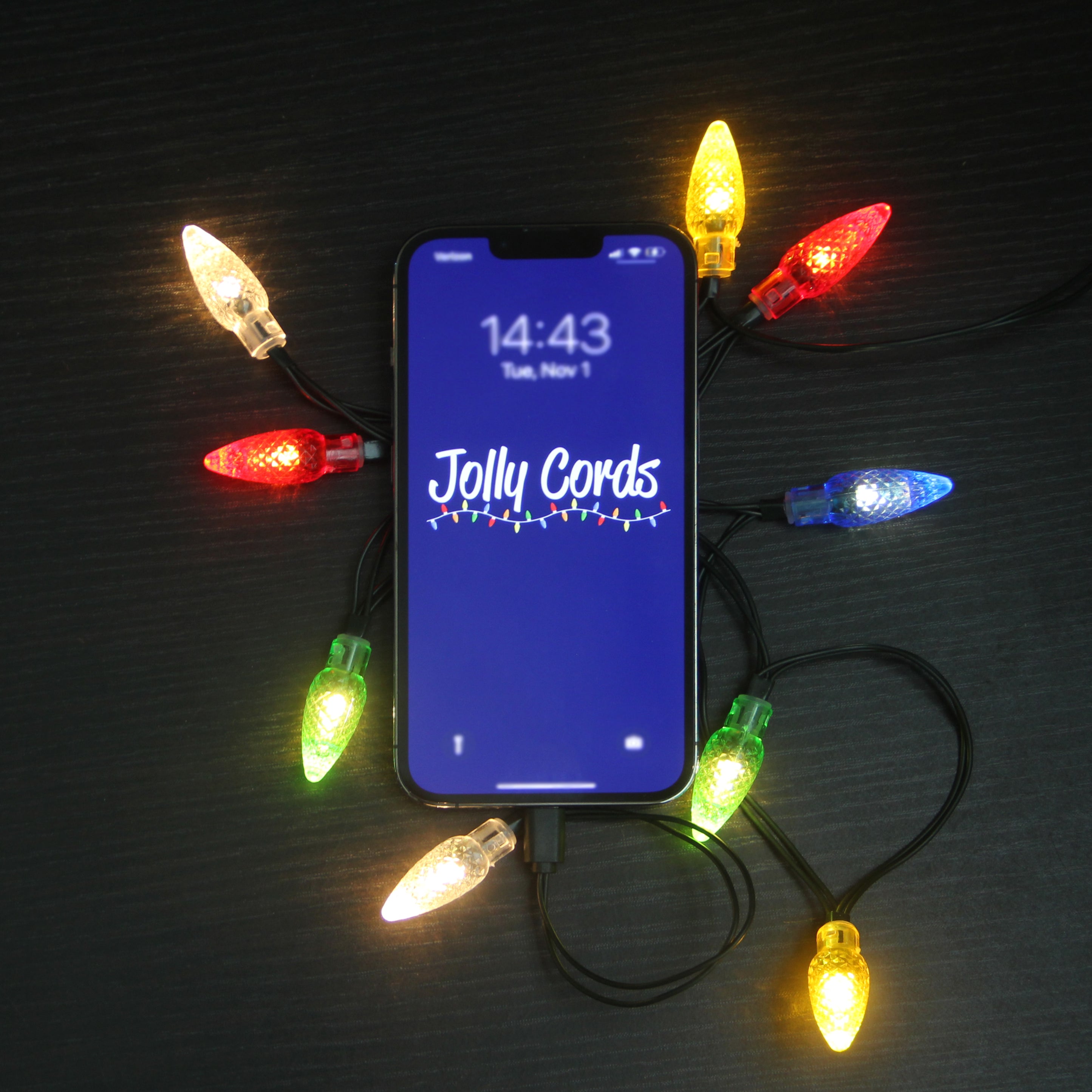 Christmas Lights Charging Cord Jolly Cords